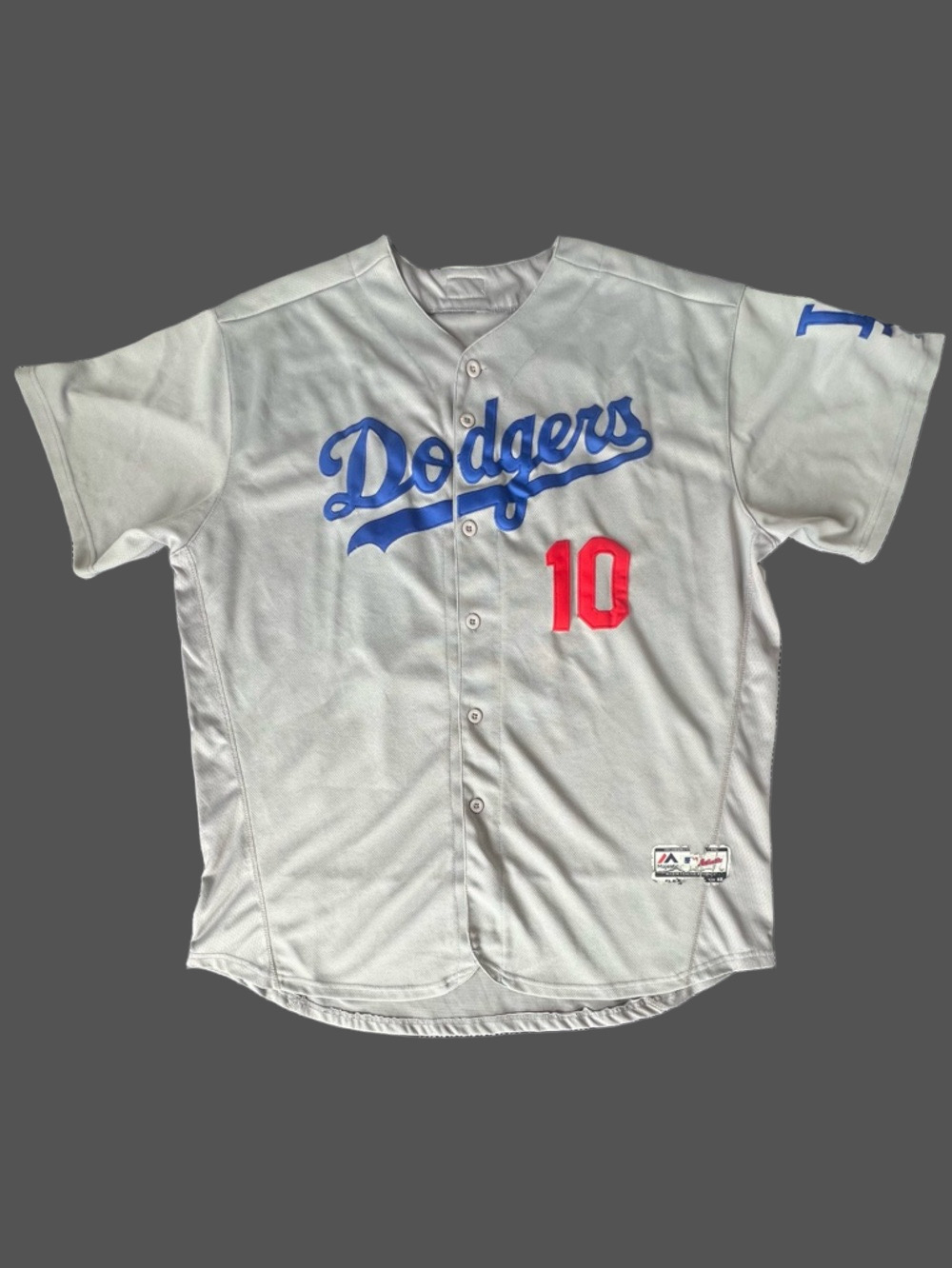 Justin Turner Los Angeles Dodgers Vintage Majestic Baseball Jersey